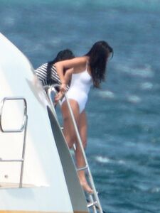 Selena Gomez See-Through One-Piece Set Leaked