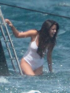 Selena Gomez See-Through One-Piece Set Leaked