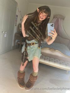 Belle Delphine Your Little Elf Onlyfans Set Leaked