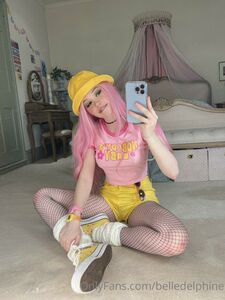 Belle Delphine Yellow Hat Full Onlyfans Set Leaked