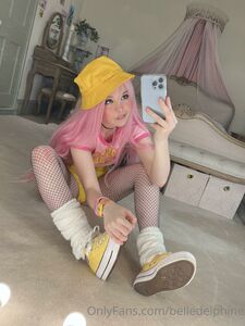 Belle Delphine Yellow Hat Full Onlyfans Set Leaked