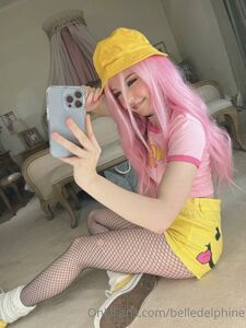 Belle Delphine Yellow Hat Full Onlyfans Set Leaked