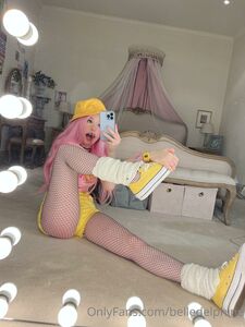Belle Delphine Yellow Hat Full Onlyfans Set Leaked