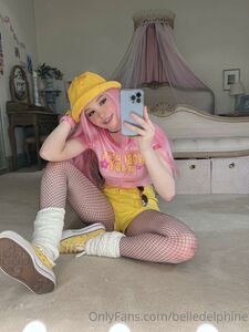Belle Delphine Yellow Hat Full Onlyfans Set Leaked