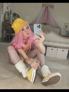 Belle Delphine Yellow Hat Full Onlyfans Set Leaked