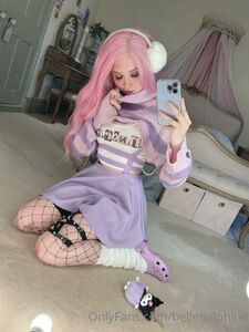 Belle Delphine Purple Crocs Full Onlyfans Set Leaked