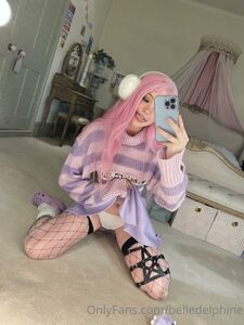 Belle Delphine Purple Crocs Full Onlyfans Set Leaked