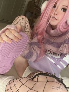 Belle Delphine Purple Crocs Full Onlyfans Set Leaked