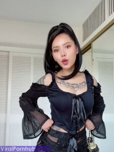 Bella Poarch in a Seethrough outfit