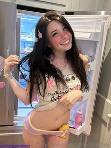 Belle Delphine Drinking Milk On The Floor 2023 Onlyfans Leaked nude Album set