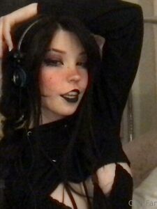 Belle Delphine Sexy Goth Onlyfans Latest 2023 Nudes Leaked Photos set