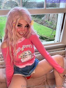 Belle Delphine Cute In Pink Onlyfans Latest Nudes Leaked Photos