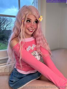 Belle Delphine Cute In Pink Onlyfans Latest Nudes Leaked Photos