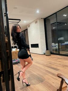 Charli Damelio Sexy Black Mini Skirt Set Leaked