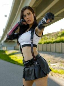 Erin Olash Final Fantasy Tifa Cosplay Set Leaked