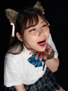 Nagi Tsukino Cat ear schoolgirl loves cum - Cospuri 0302