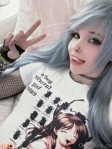 Belle Delphine Leaked Emo Raccoon Teasing Onlyfans Album