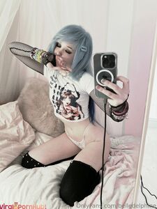 Belle Delphine Leaked Emo Raccoon Teasing Onlyfans Album